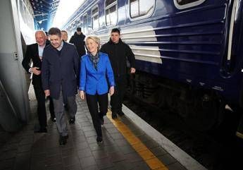 Ukraine, Von der Leyen in Kiev: “Defended the values ​​of Europe”
