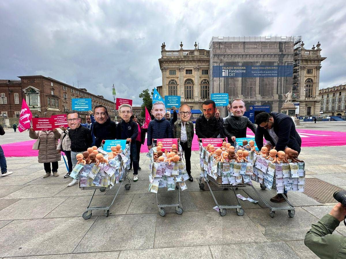 A Torino flash mob di Pro Vita