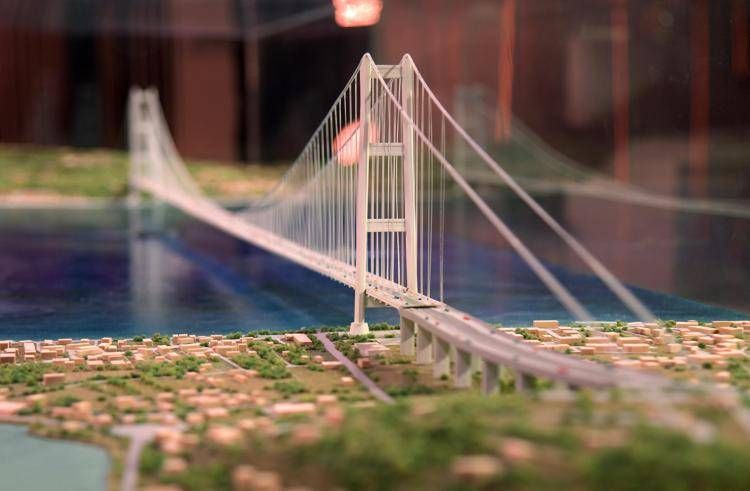 Progetto del ponte di Messina - (Fotogramma)