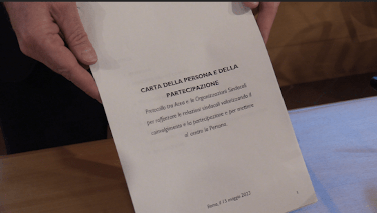 Carta della Persona e della Partecipazione di Acea