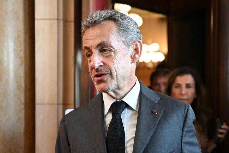 L'ex presidente francese Nicolas Sarkozy 