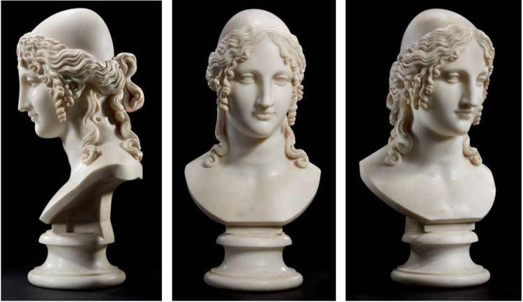 'Busto di Elena', all'asta da Christie's un marmo di Antonio Canova