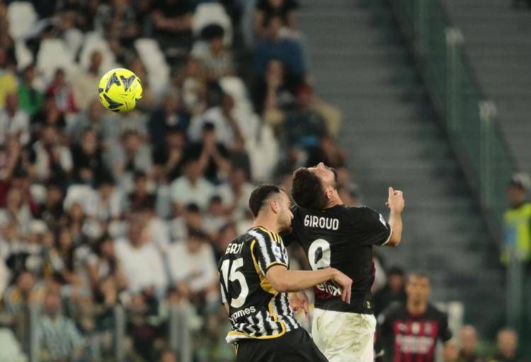 Juventus-Milan 0-1, gol di Giroud: rossoneri in Champions