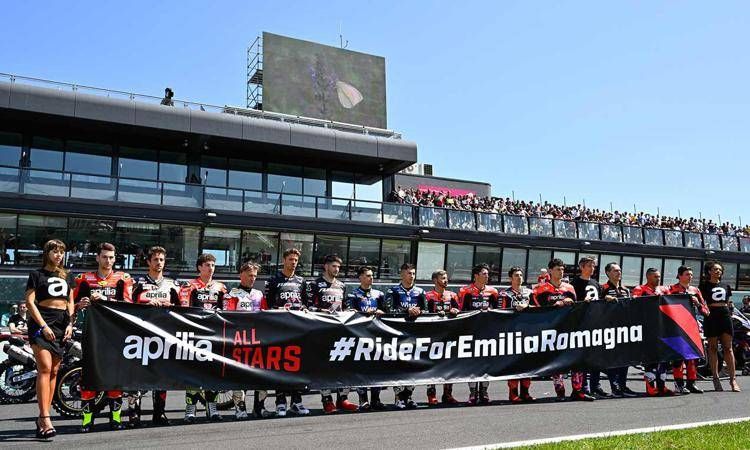 Aprilia e il Gruppo Piaggio a sostegno dell’Emilia Romagna