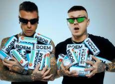 Fedez e Lazza lanciano Boem, bevanda hard seltzer