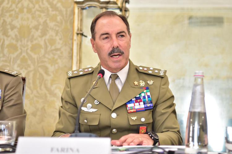 Il generale Salvatore Farina (Fotogramma)