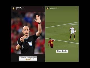 Sevilla-Roma, Damiano dei Maneskin against the referee Taylor
