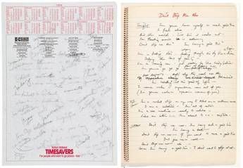 Manoscritti dei Queen all'asta, Freddie Mercury scrisse 'Mongolian Rhaposy'