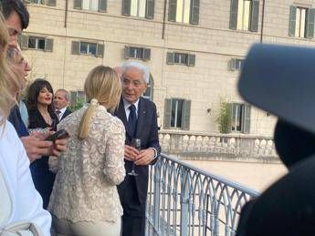 2 giugno, Meloni brinda con Mattarella: 