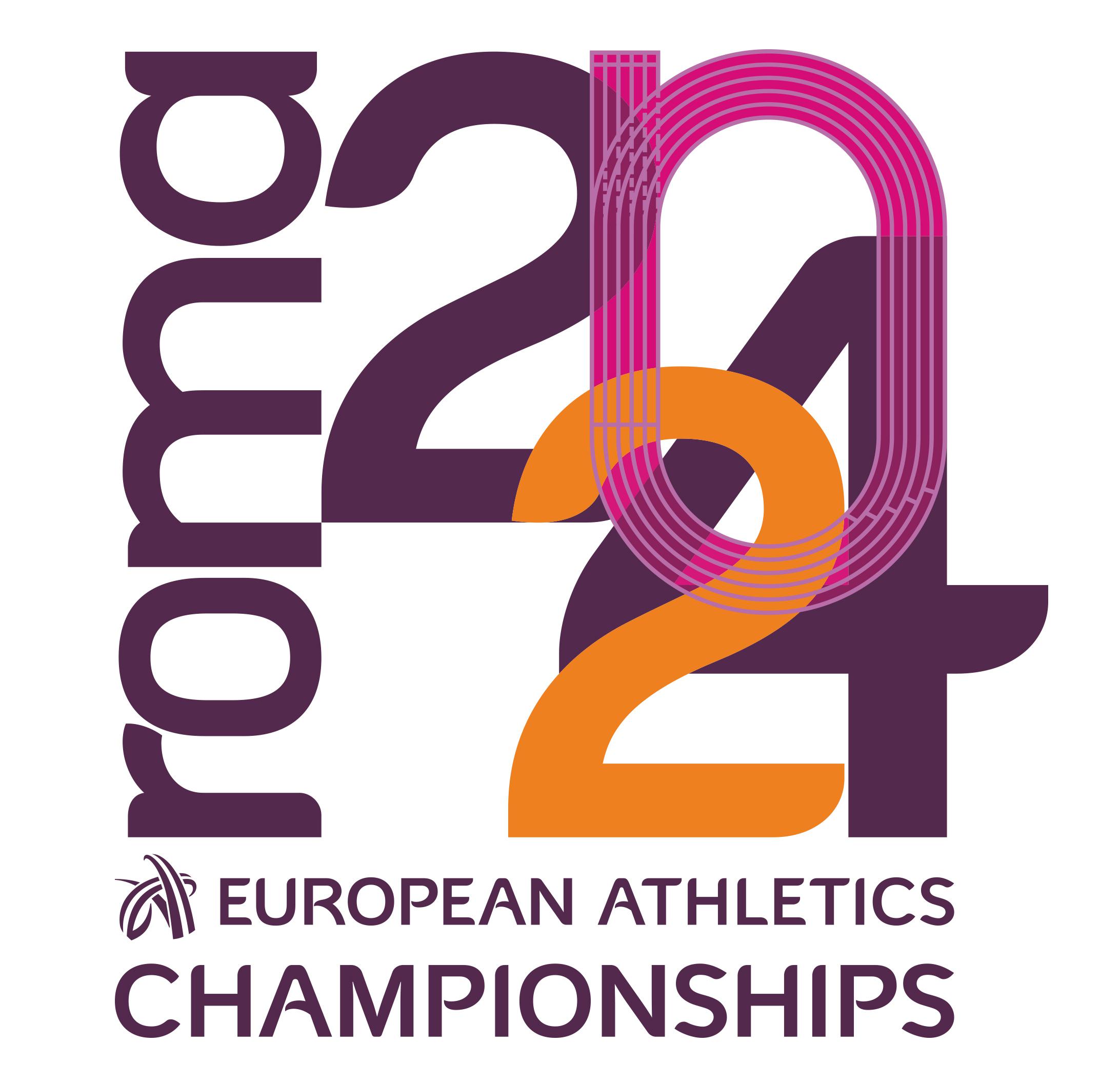 Championnats d’Europe d’athlétisme Rome 2024, le logo officiel est présenté