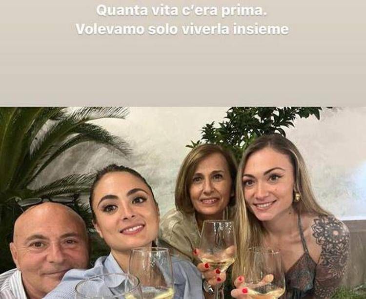 La foto condivisa su Instagram da Chiara Tramontano