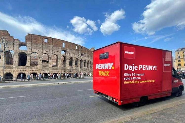 Penny triplica la presenza nella Capitale, partenza del nuovo Truck