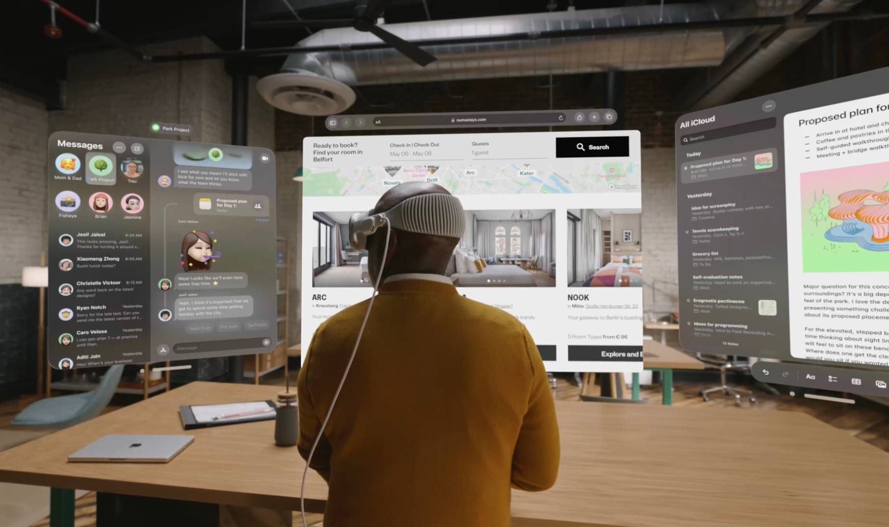 Apple Vision Pro, the Apple VR / AR viewer arrives in 2024 for $ 3,500