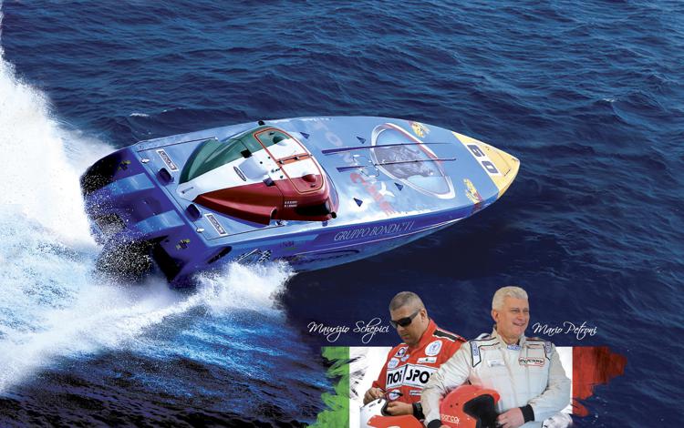Motonautica, Schepici e Petroni su Tommy One per il record mondiale Messina-Vulcano-Messina