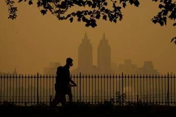 Smoke and ash from Canada, it’s an emergency in New York.  The governor: “Unhealthy air”
