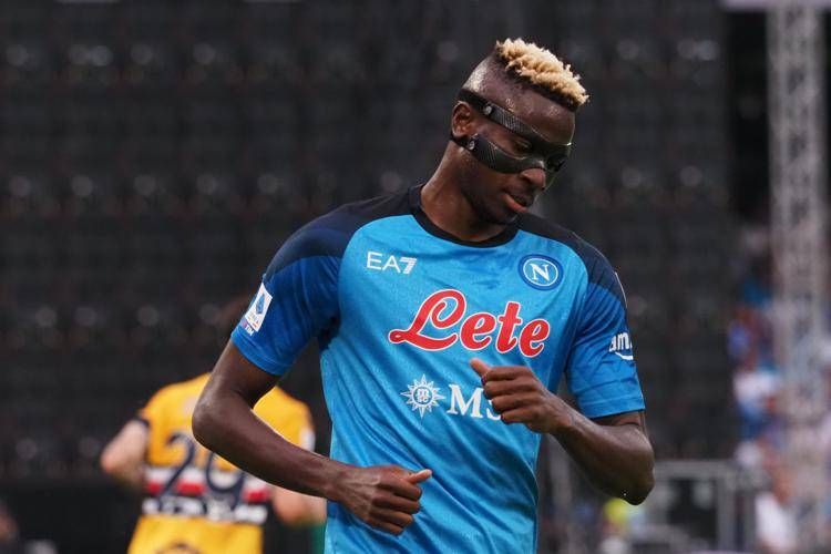 Napoli: niente multa per Osimhen, arrivate le scuse