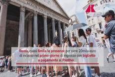 Roma, Pantheon a pagamento: oltre 20mila euro di incasso nel primo giorno