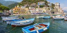 Cetara, foto crediti www.travelamalficoast.travelmar.it<br>