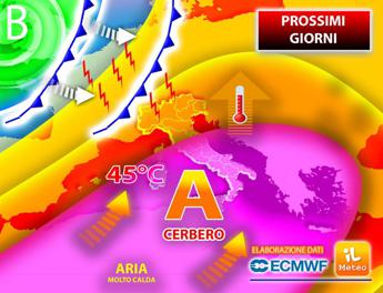 Hot and muggy, boiling Italy with Cerberus anticyclone: ​​weather forecast
