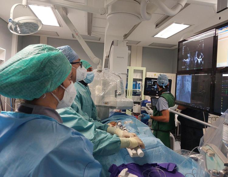 Protesi valvola cuore senza incisioni, a Milano prima europea