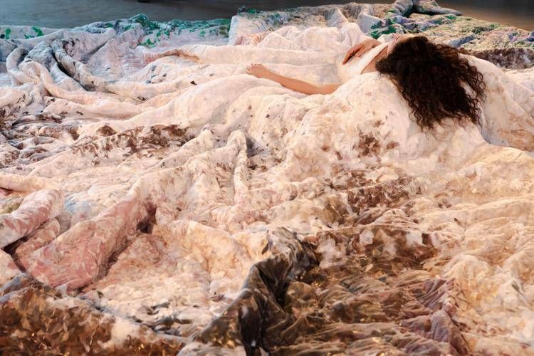 Un abito haute couture dello stilista                                                                                                                                                                                                                                                                                                                                                                                                                                                                                                                                                                                                                                                                                                                                                                                                                                                                                                                                             Sylvio Giardina