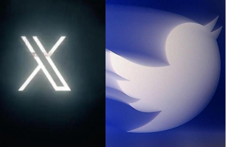 Twitter cambia logo e diventa X, addio all'iconico uccellino blu
