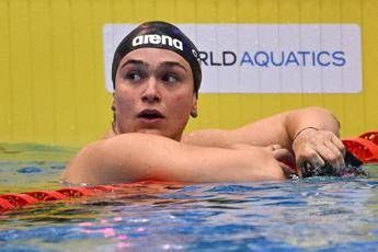 Fukuoka 2023 World Swimming Championships, Pilate bronze in the 50 breaststroke