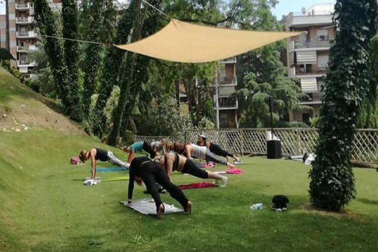 Roma, 'inaugurata nuova area fitness nel Parco di viale Gandin'