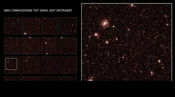 Euclid reveals images of the Universe from a million kilometers away
