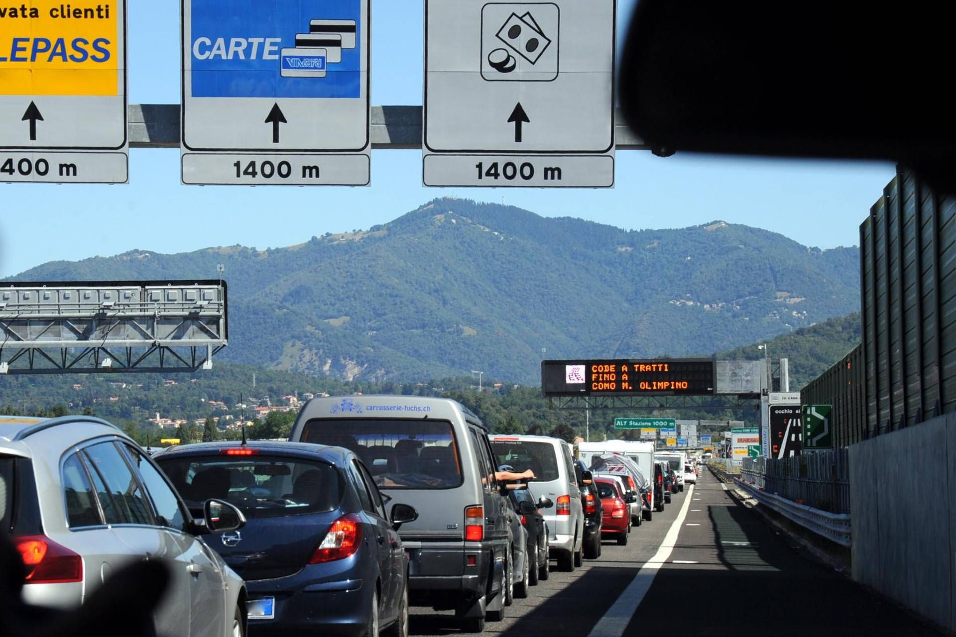 Esodo estivo - traffico da bollino nero nei primi due weekend di agosto