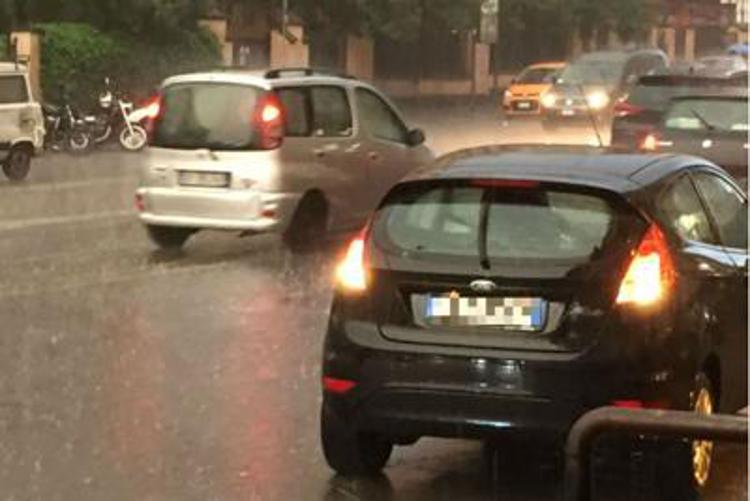 Pioggia su Roma - (Adnkronos)