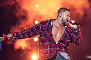 Imagine Dragons in Rome, all ready at the Circus Maximus