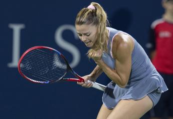Wta Montreal 2023, Camila Giorgi in the 2nd round.  Keys and Paolini retire in the round of 16