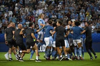 Manchester City wins European Super Cup, Sevilla beaten on penalties