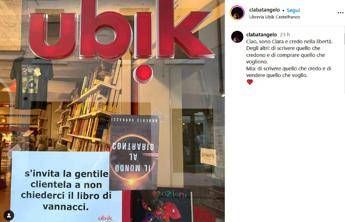 Vannacci book, Castelfranco Veneto bookshop: “We don’t sell it”.  Submerged in posts