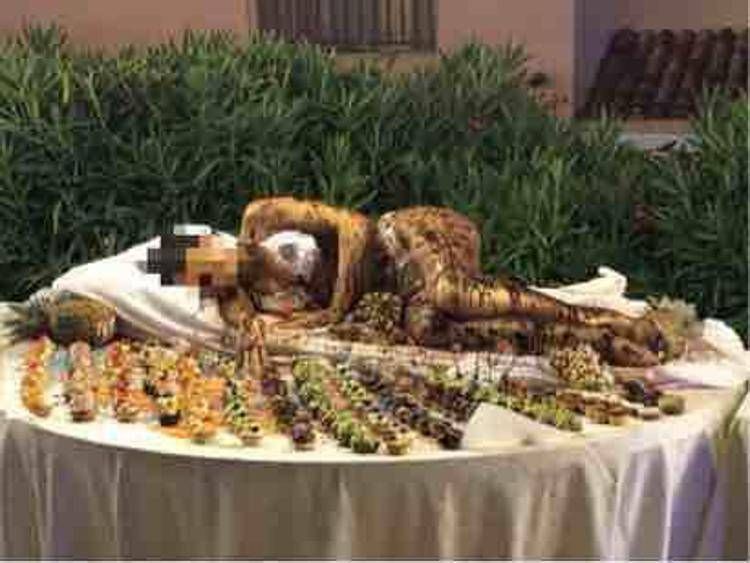 La foto-denuncia postata su Linkedin dal manager 