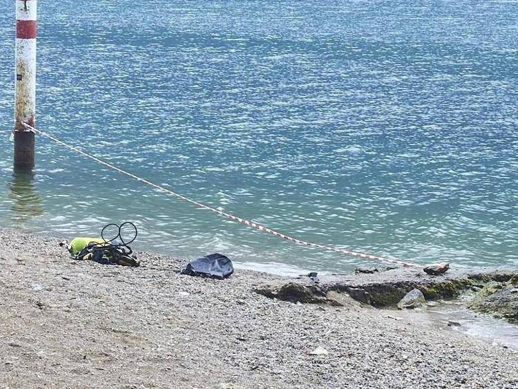 Un tratto del lago di Como (Fotogramma)