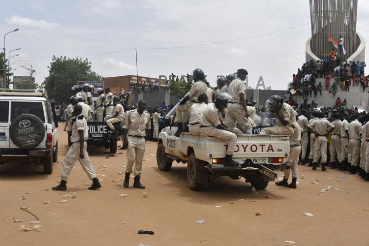Polizia in Niger (Afp)