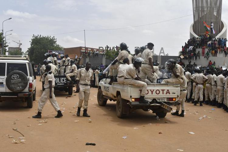 Polizia in Niger (Afp)