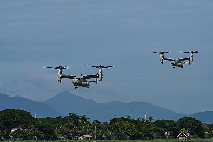 Velivoli Osprey (Afp)