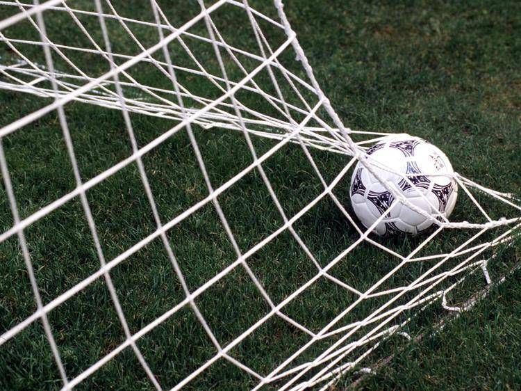 Pallone in rete (Fotogramma)