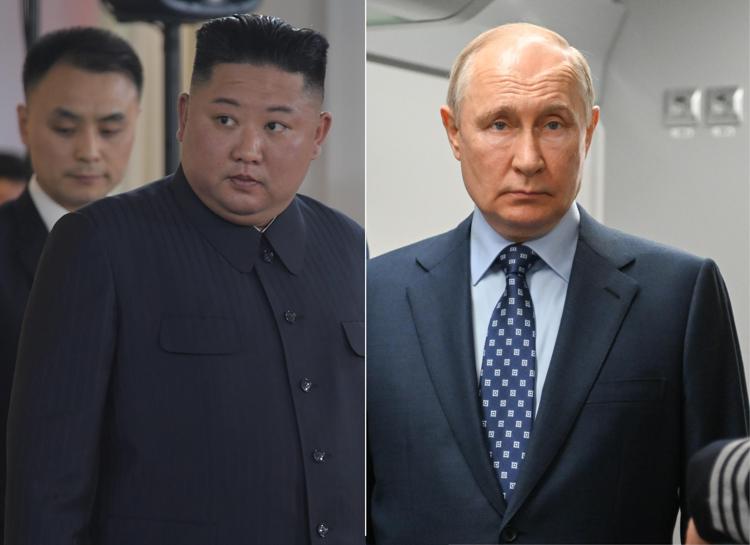 Vladimir Putin e Kim Jong-un - Fotogramma /Ipa