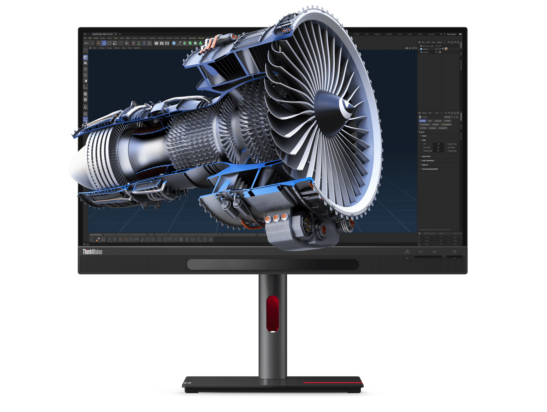 Glasses-free 3D images on a 27-inch screen