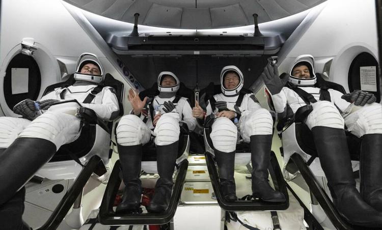 L'equipaggio SpaceX Crew-6 della Nasa (Foto NASA) 