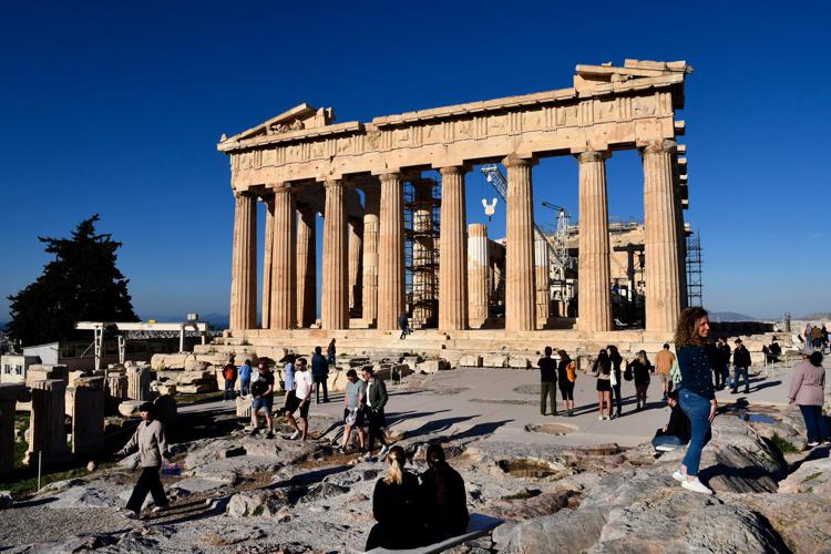 L'acropoli di Atene - (Fotogramma)