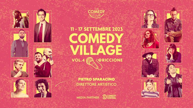 Comedy Village a Riccione da 11 settembre con Luca Ravenna e Max Angioni