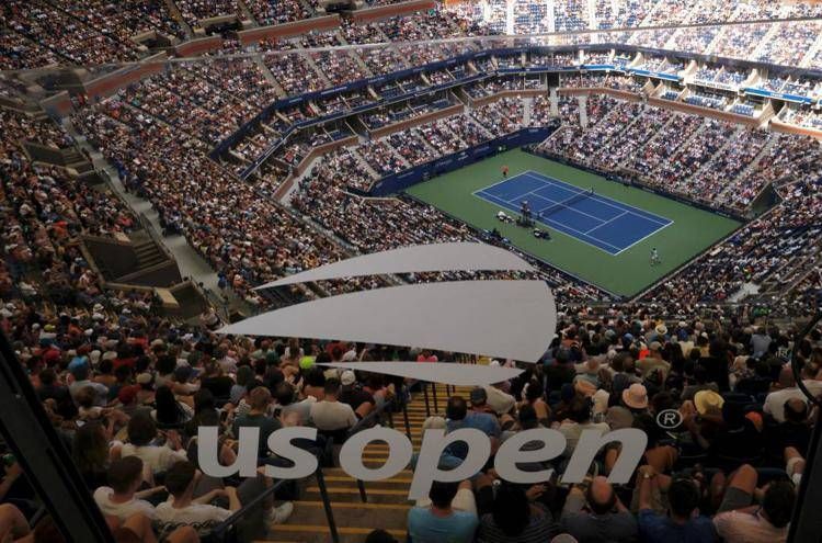 Spalti gremiti all'US Open  - Afp