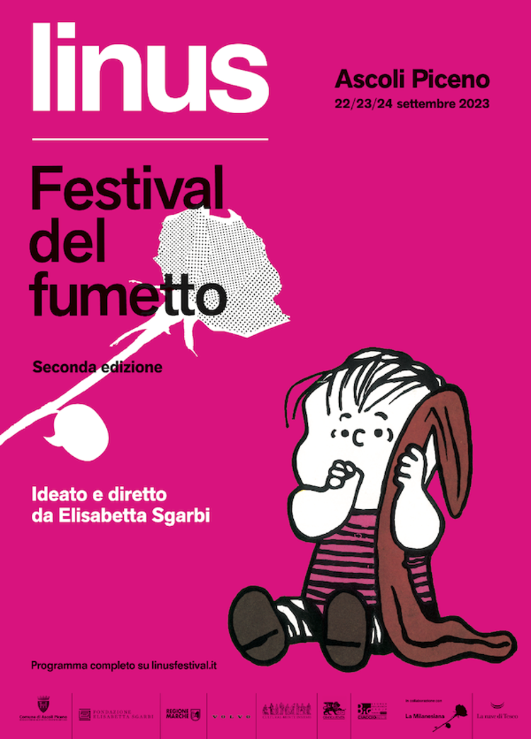 Linus-Festival del fumetto torna ad Ascoli dal 22 al 24 settembre