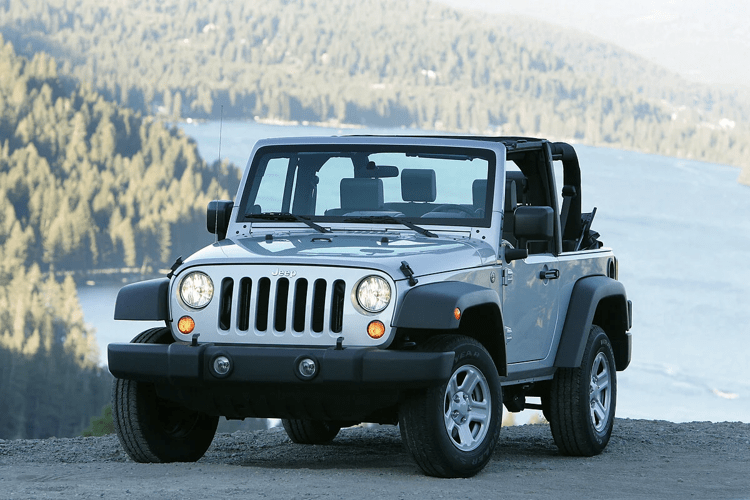 La Jeep Wrangler generazione JK
