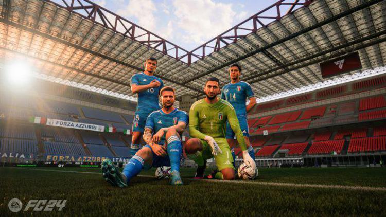 EA Sports FC 24, rinnovo pluriennale per la presenza della Nazionale Italiana
